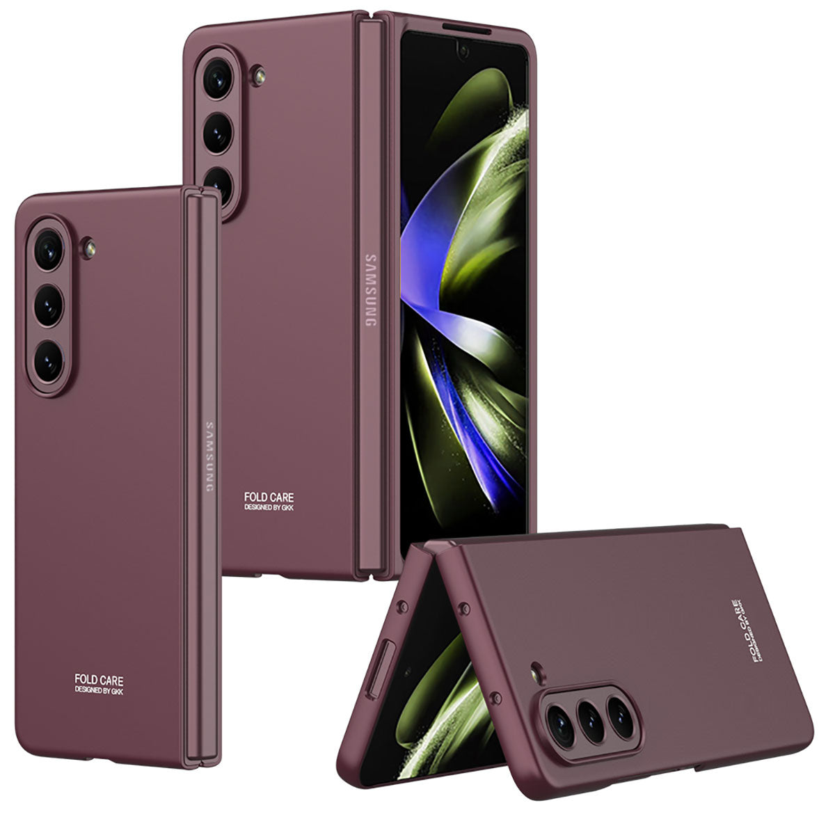 Galaxy Z Fold 5 Kılıf Zore Sert Kıpta Kılıf