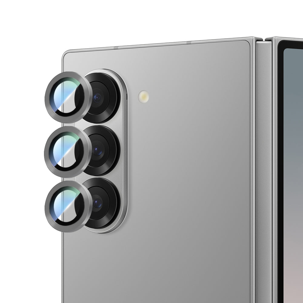 Galaxy Z Fold 6 CaseWorld Alloy Serisi Oleofobik Anti Reflective Kamera Lens Koruyucu