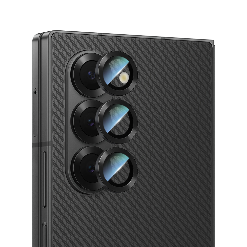 Galaxy Z Fold 6 CaseWorld Alloy Serisi Oleofobik Anti Reflective Kamera Lens Koruyucu