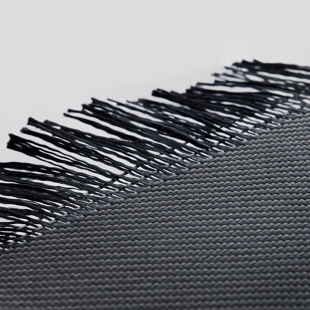 Galaxy Z Fold 6 Kılıf M-safe Şarj Özellikli 600D Aramid Karbon Fiber Pitaka Ultra-Slim Classic Serisi Black-Grey Twill Kılıf
