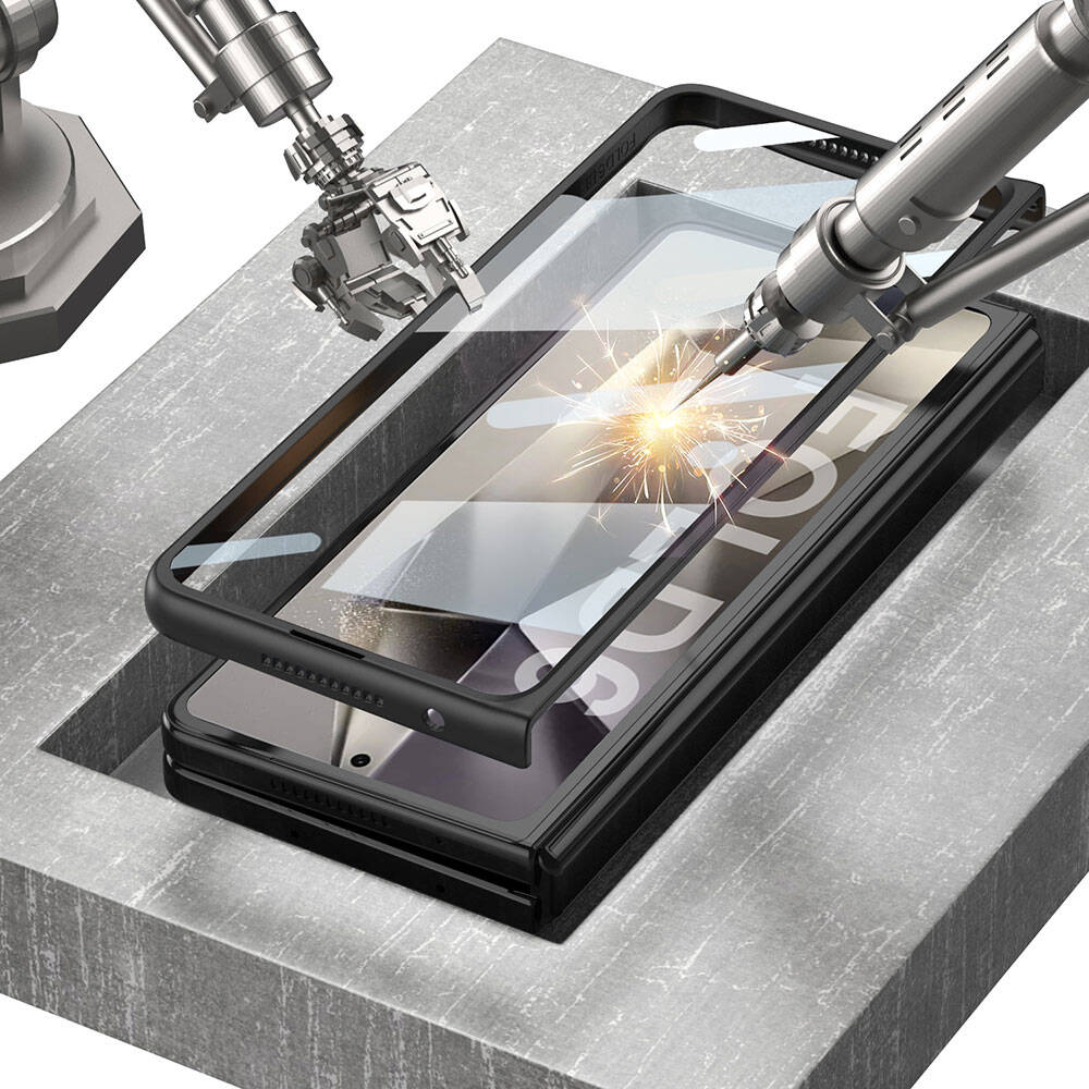 Galaxy Z Fold 6 Kılıf Ultra İnce Kamera Korumalı Sert Rubber Zore Procase Kılıf