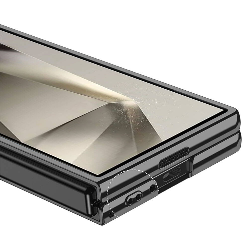 Galaxy Z Fold 6 Kılıf Zore Full Camlı Kıpta Kılıf