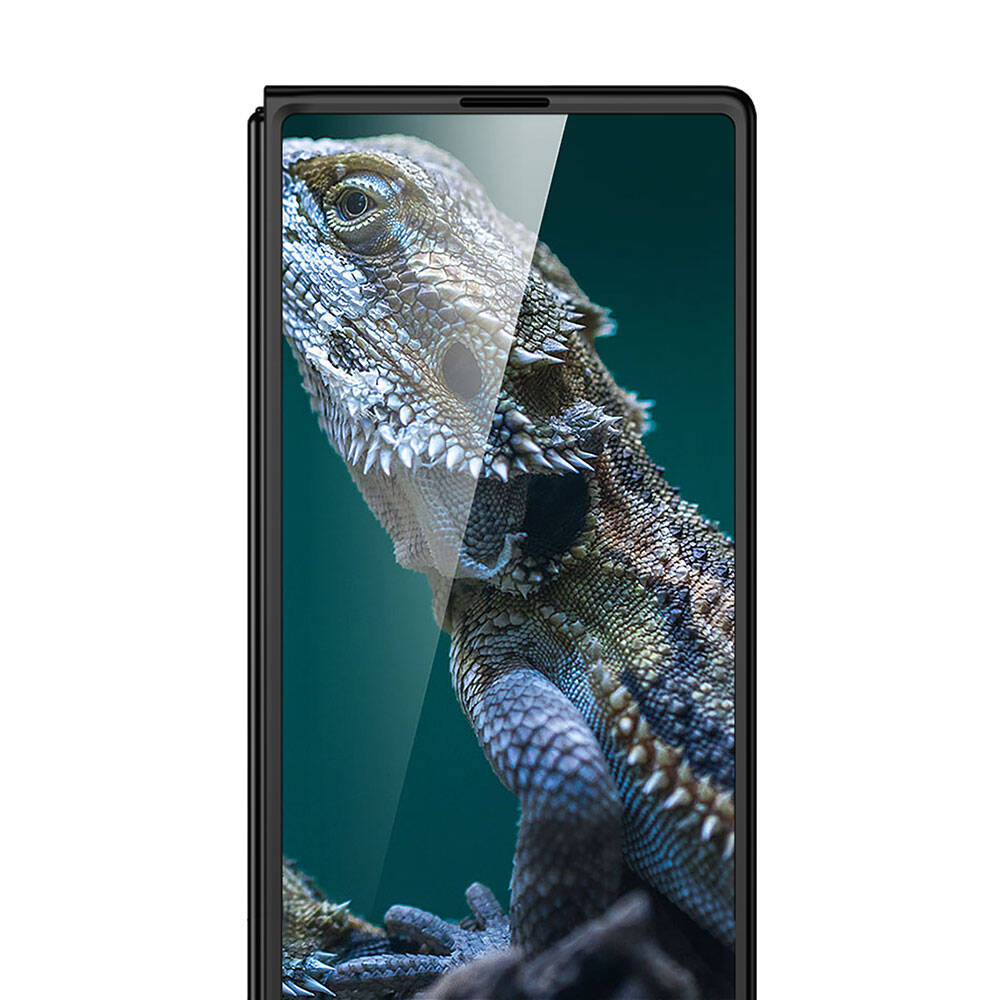 Galaxy Z Fold 6 Kılıf Zore Full Camlı Kıpta Kılıf