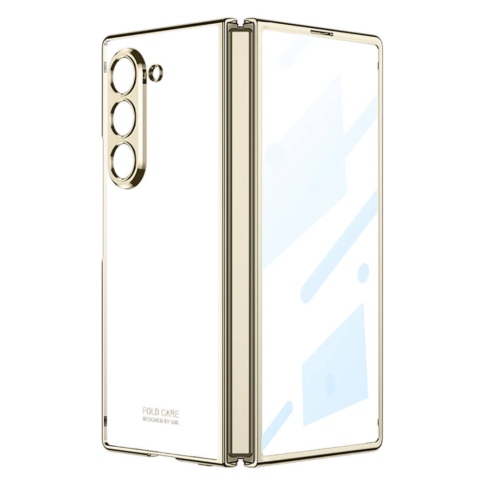 Galaxy Z Fold 6 Kılıf Zore Full Camlı Kıpta Kılıf