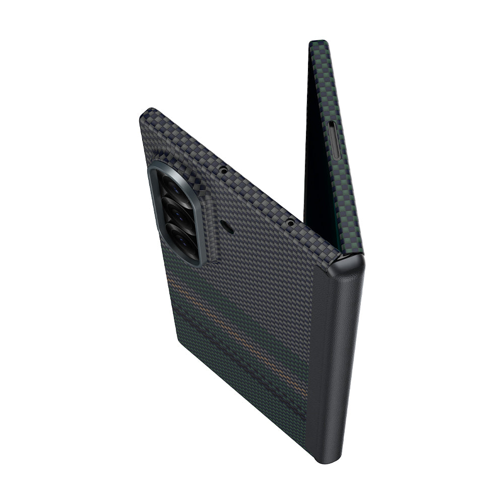 Galaxy Z Fold 7 Benks ArmorAir Aurora Grand Combo Üçlü Aksesuar Seti (Ön Arka Kevlar Karbon Kılıf + Ekran Koruyucu)