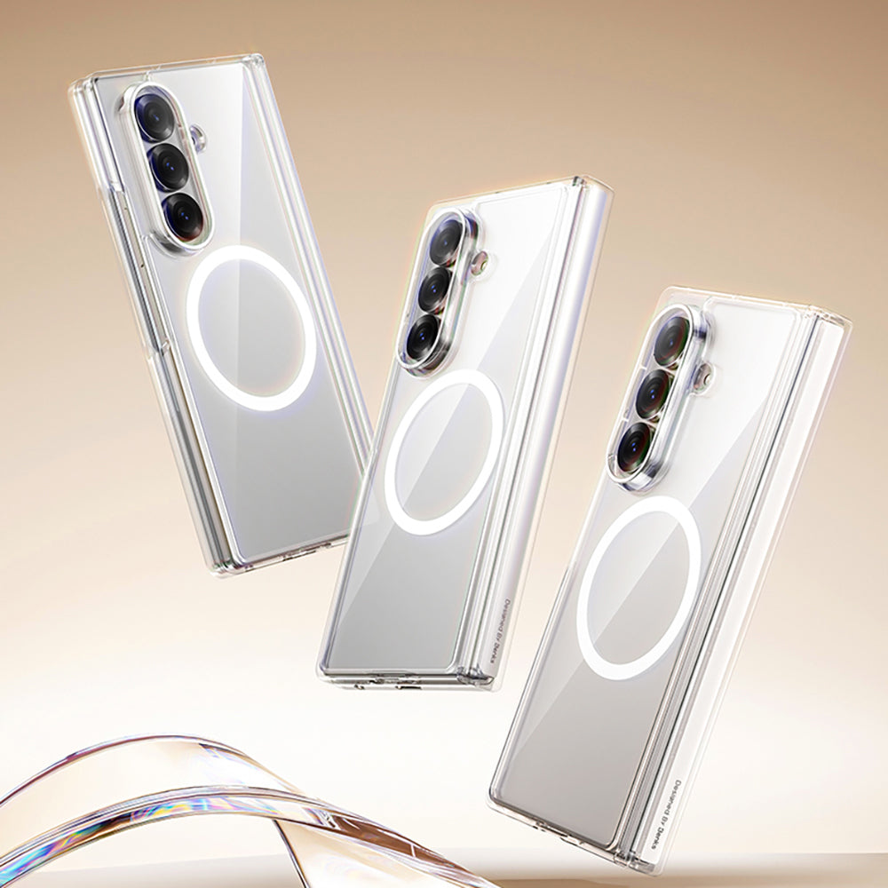 Galaxy Z Fold 7 Benks Crystal Grand Combo Üçlü Aksesuar Seti (Ön Arka Şeffaf Kılıf + Ekran Koruyucu)