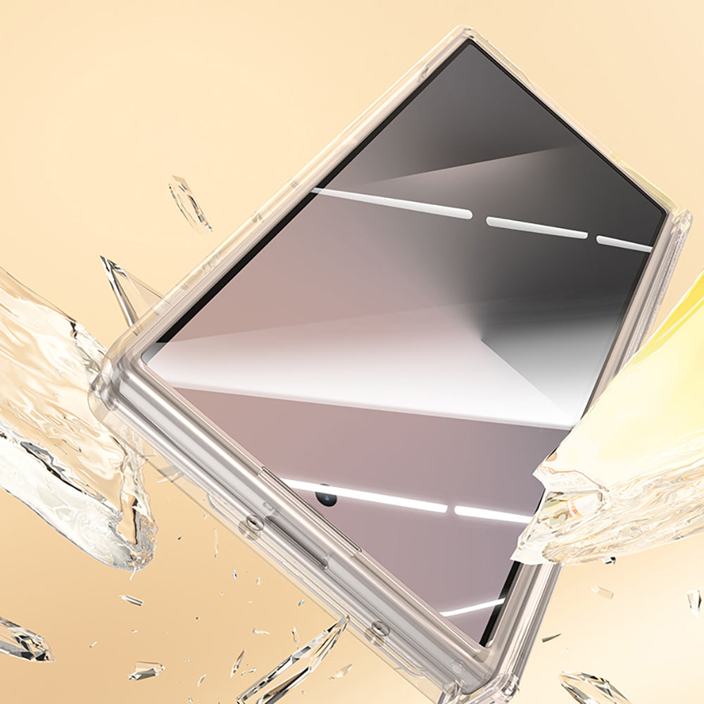 Galaxy Z Fold 7 Benks Crystal Grand Combo Üçlü Aksesuar Seti (Ön Arka Şeffaf Kılıf + Ekran Koruyucu)