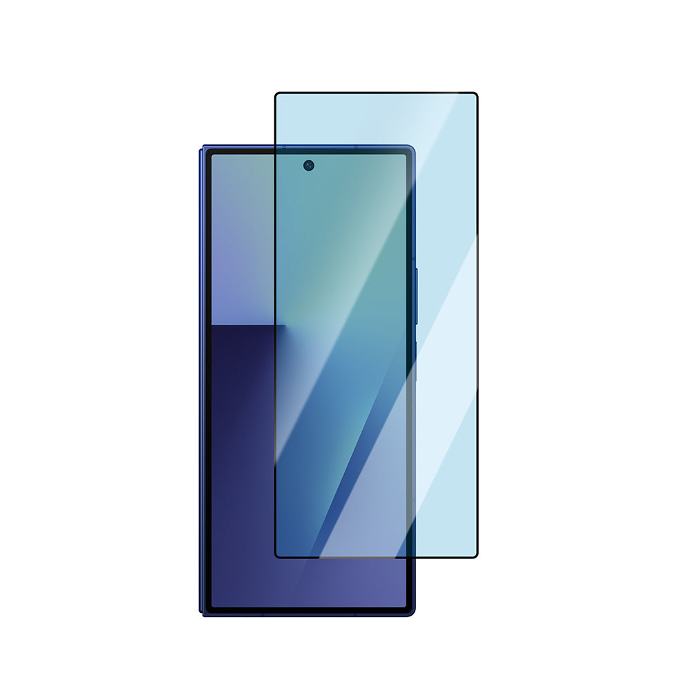Galaxy Z Fold 7 CaseWorld Applicator Serisi 2.5D Eyesafe Mavi Işık Teknolojili 0.33mm Temperli Cam Ekran Koruyucu+ Uygulama Aparatı