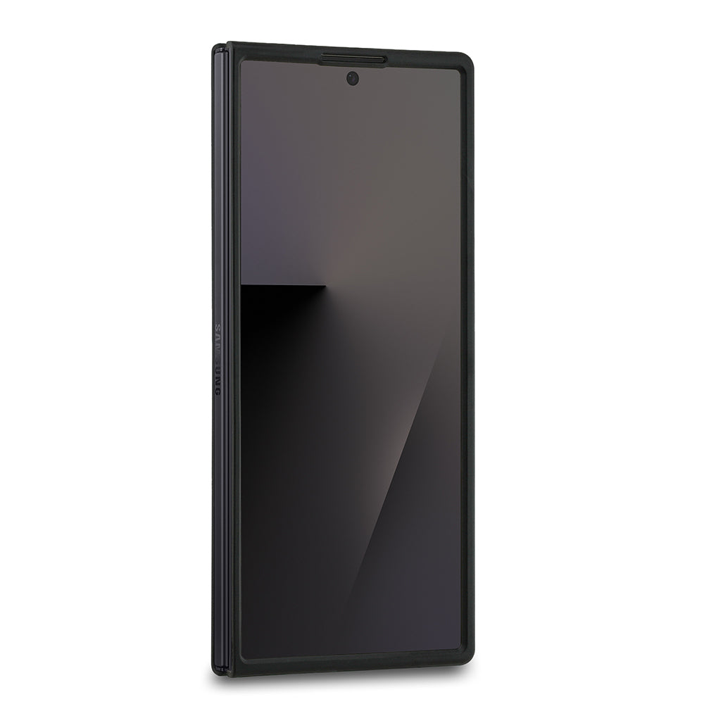Galaxy Z Fold 7 Kılıf Guess Orijinal Lisanslı PU Deri Büyük Metal Logo Dizaynlı Kılıf