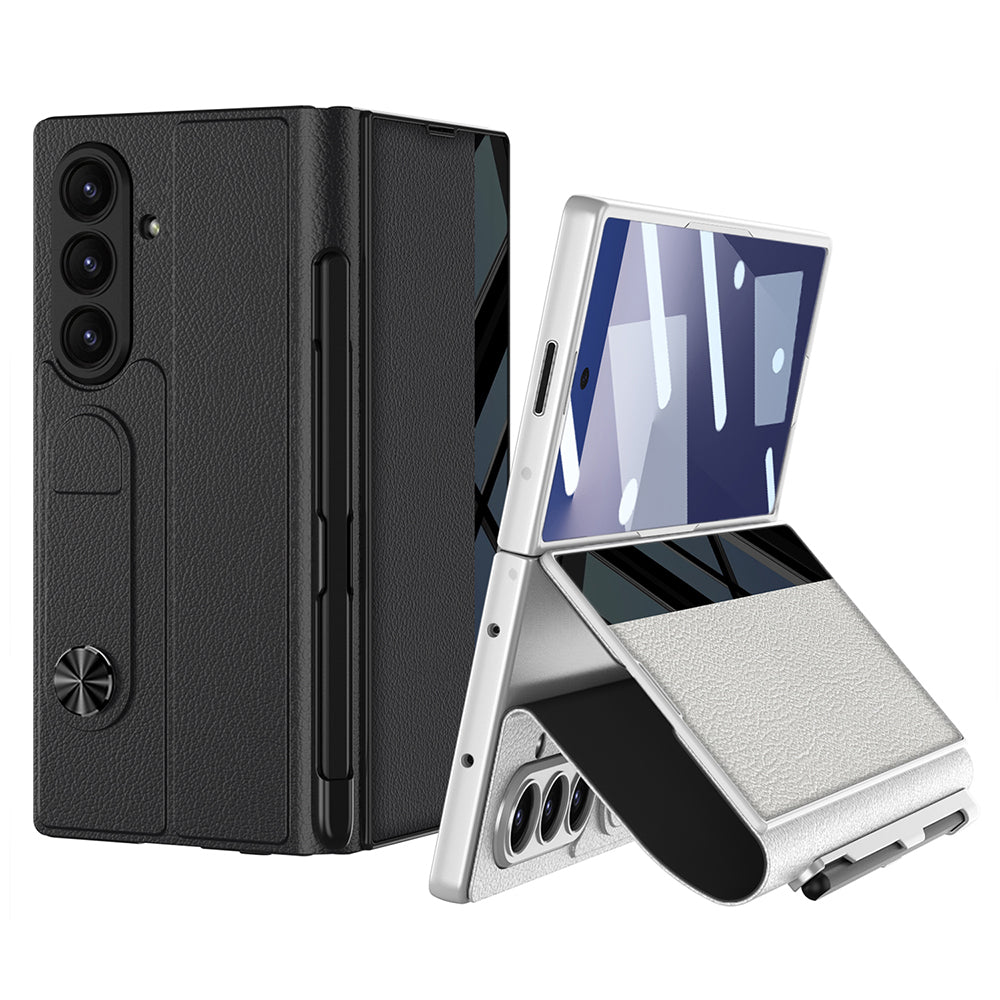 Galaxy Z Fold 7 Kılıf Kamera Korumalı Zore Kıpta Aynalı Kalem Bölmeli Fest Kılıf