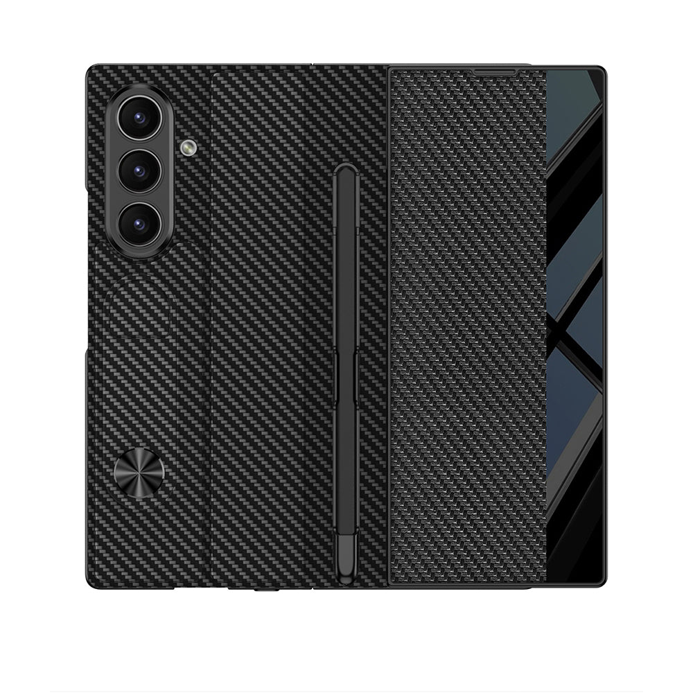 Galaxy Z Fold 7 Kılıf Kamera Korumalı Zore Kıpta Aynalı Kalem Bölmeli Fest Kılıf