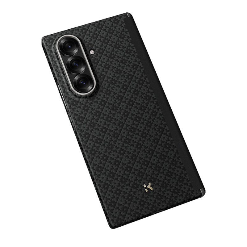 Galaxy Z Fold 7 Kılıf M-Safe Şarj Özellikli Benks ArmorAir ArmorGrid Serisi Kevlar Karbon Kılıf