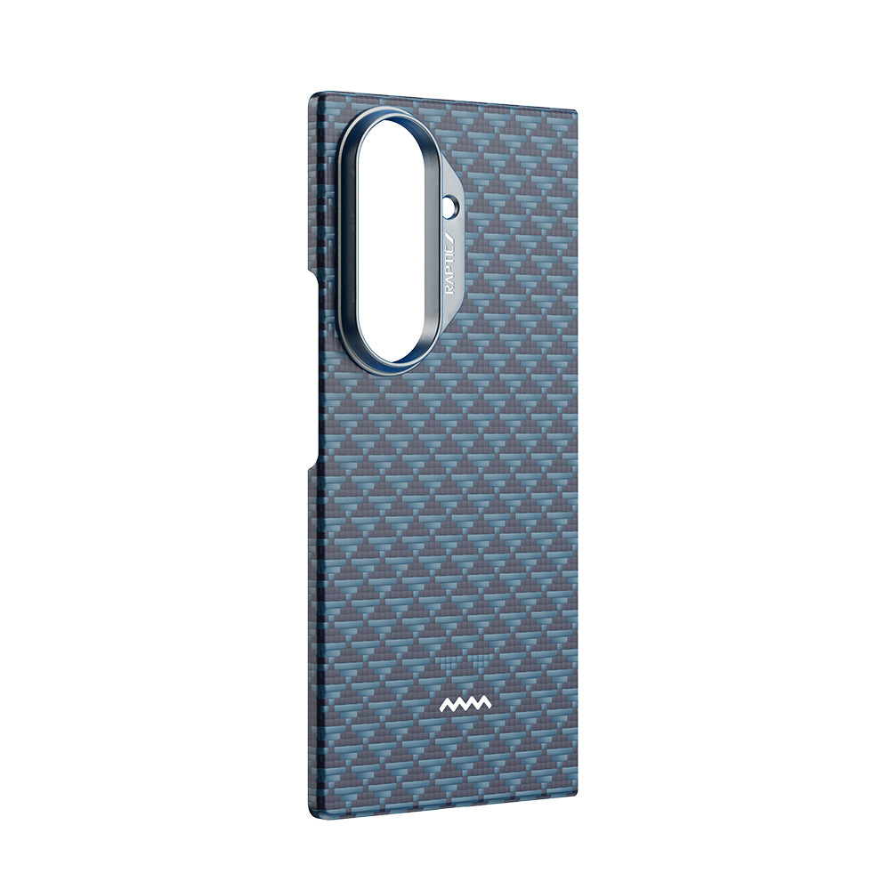 Galaxy Z Fold 7 Kılıf M-safe Şarj Özellikli Raptic Aramid Skin Origin Serisi Karbon Kılıf