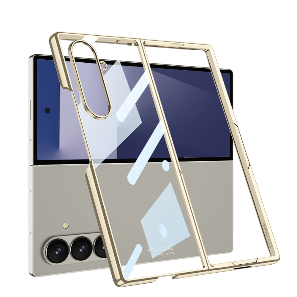 Galaxy Z Fold 7 Kılıf Zore Full Camlı Kıpta Kılıf