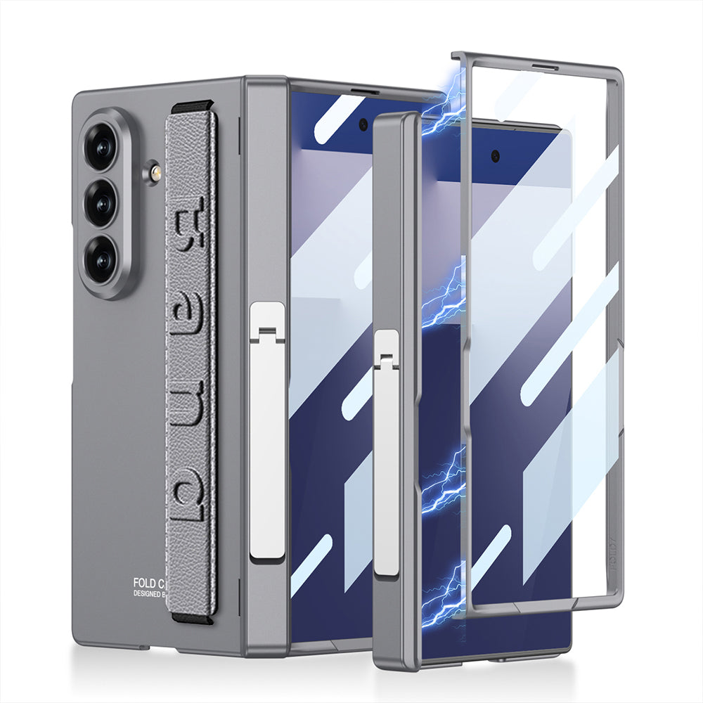 Galaxy Z Fold 7 Kılıf Zore Kıpta KPT-01 Standlı Kılıf