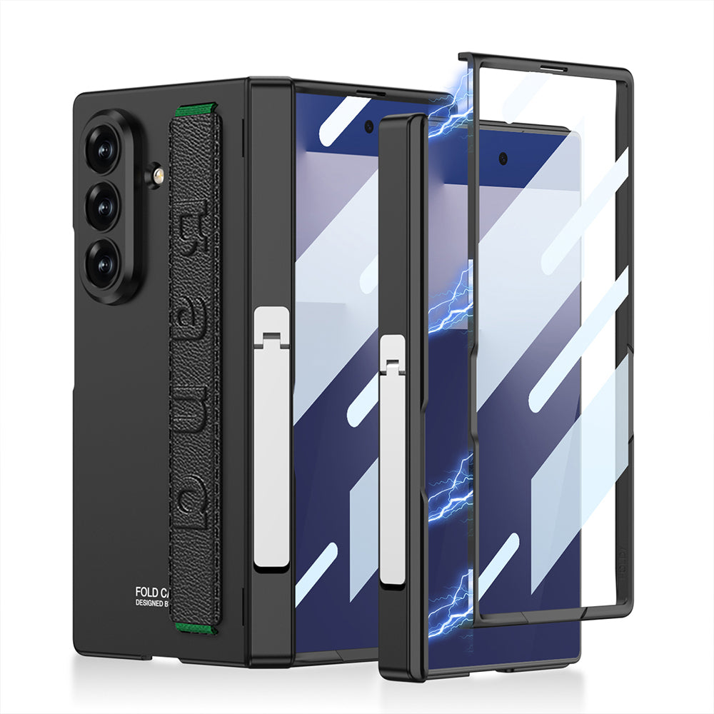 Galaxy Z Fold 7 Kılıf Zore Kıpta KPT-01 Standlı Kılıf