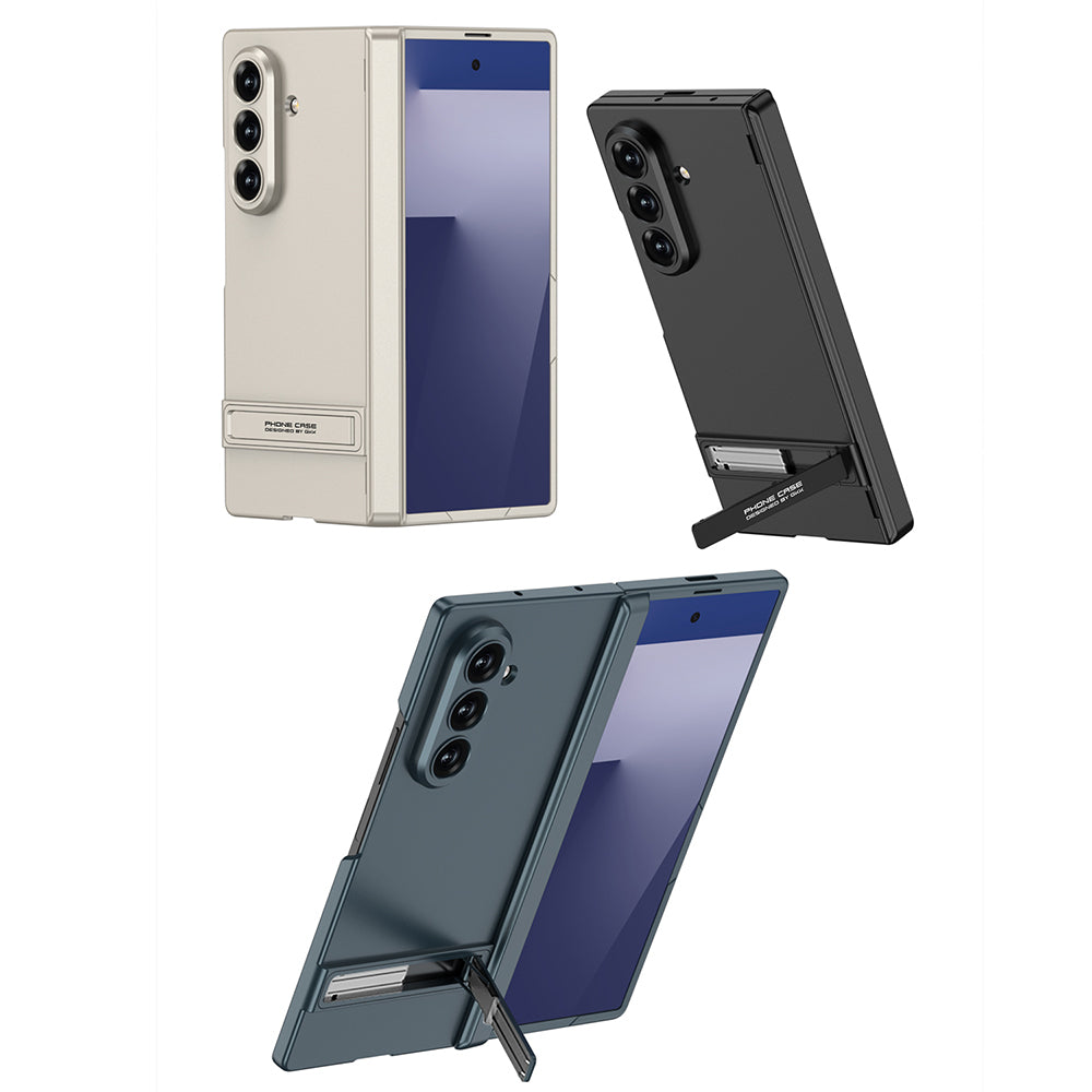 Galaxy Z Fold 7 Kılıf Zore Kıpta Standlı Kılıf