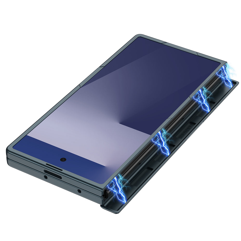 Galaxy Z Fold 7 Kılıf Zore Kıpta Standlı Kılıf