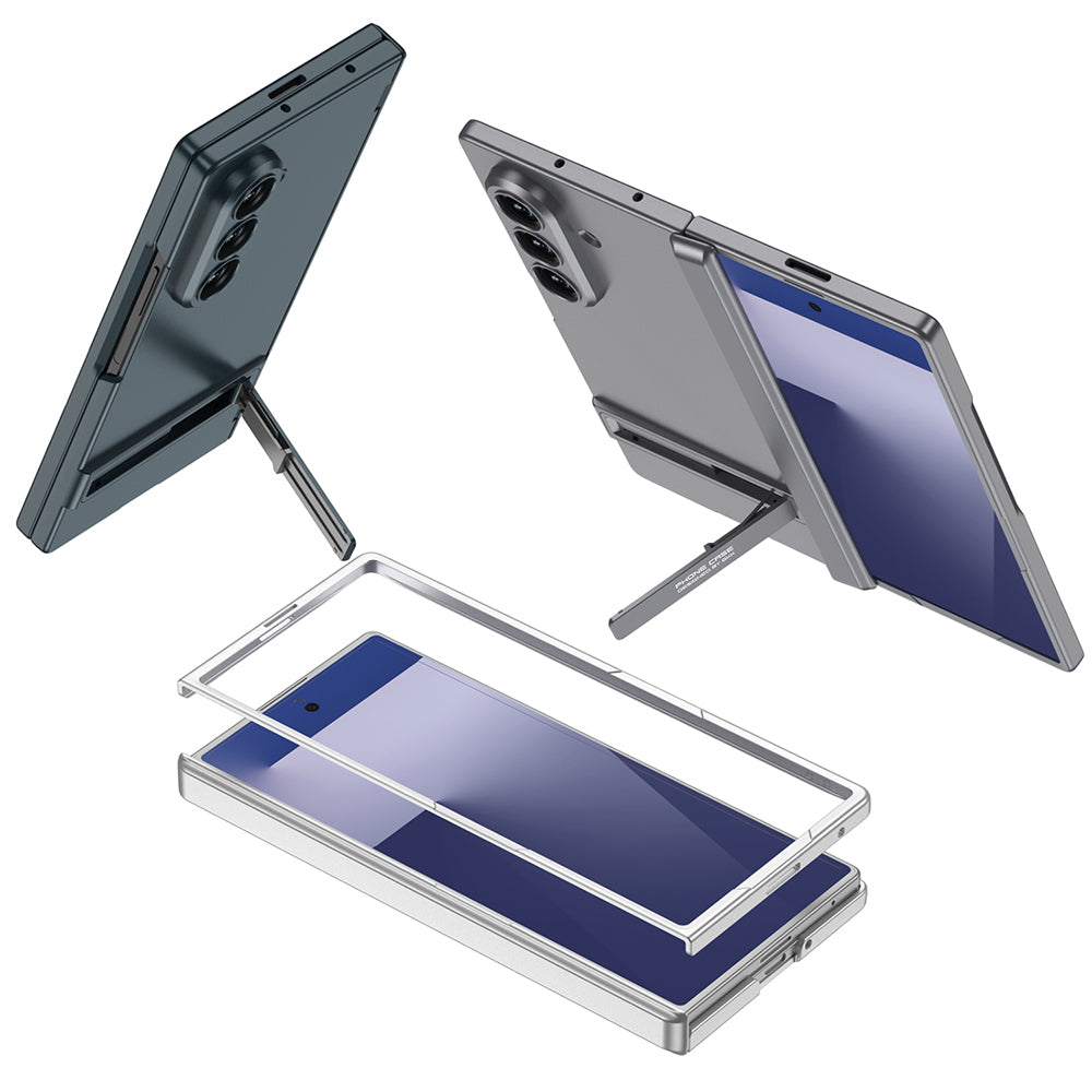 Galaxy Z Fold 7 Kılıf Zore Kıpta Standlı Kılıf