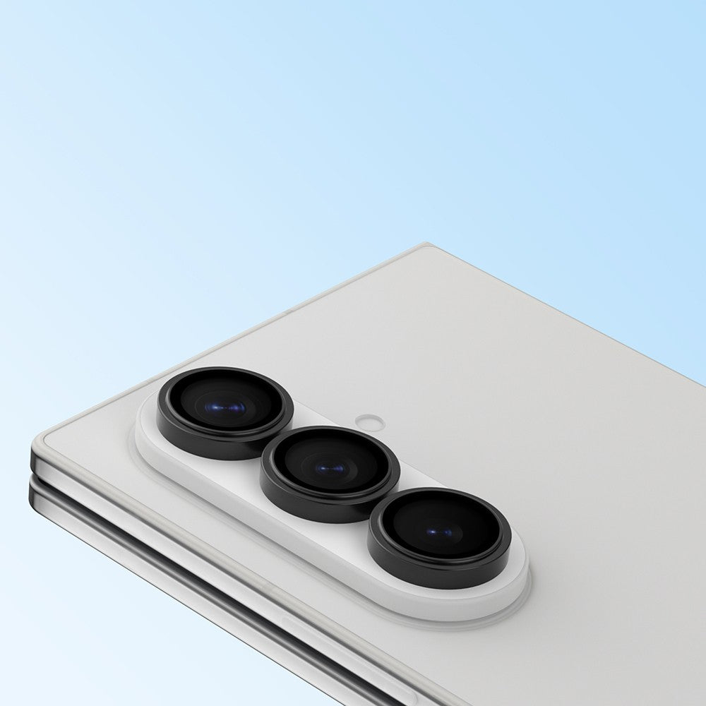 Galaxy Z Fold 7 Youngkit Alloy Original Parlama Önleyici Kamera Lens Koruyucu + Kolay Uygulama Aparatlı