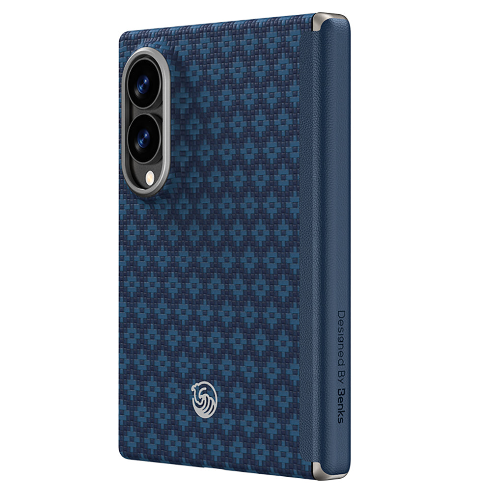 Galaxy Z Fold 8 Benks ArmorAir ArmorGrid Grand Combo Üçlü Aksesuar Seti (Ön Arka Kevlar Karbon Kılıf + Ekran Koruyucu)