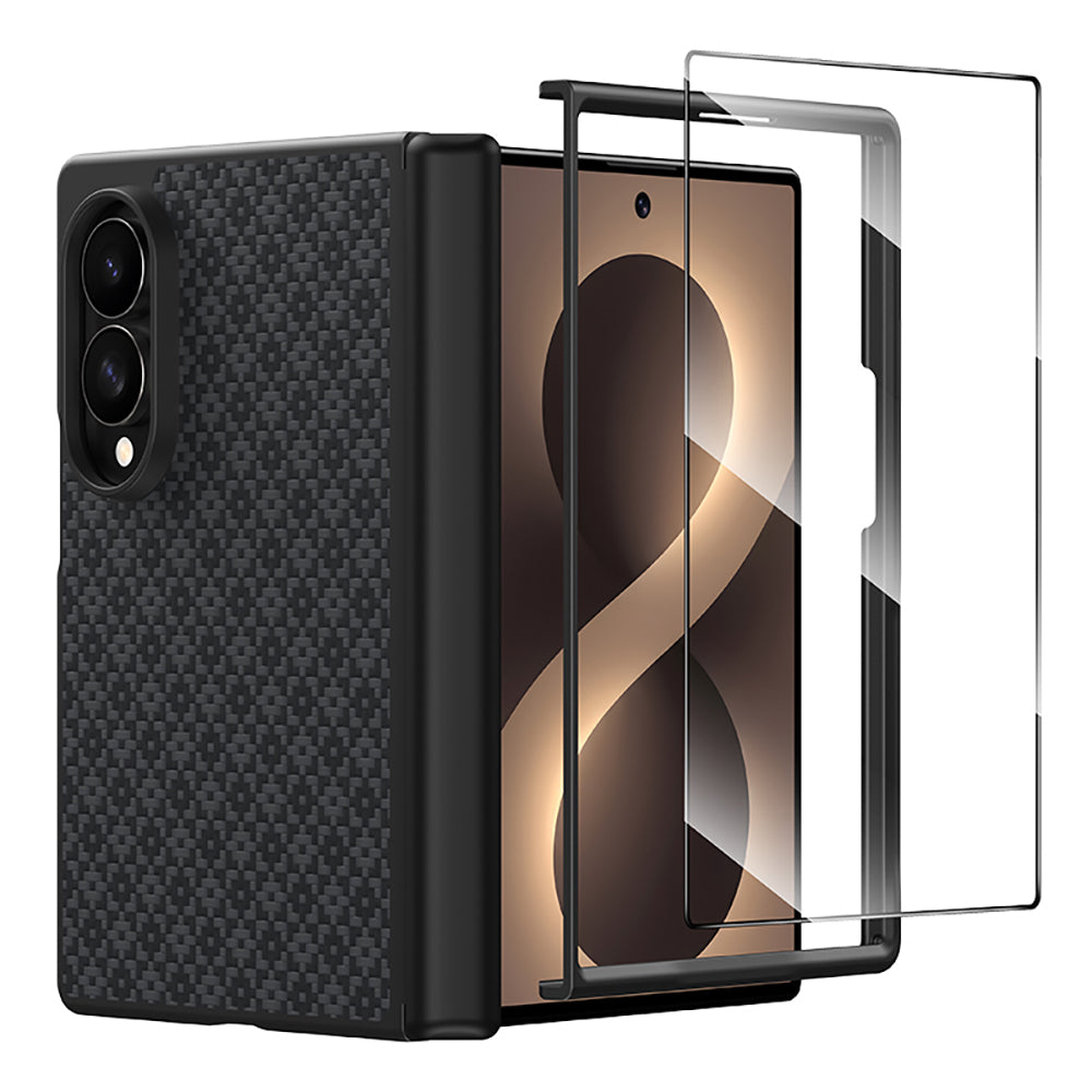 Galaxy Z Fold 8 Benks ArmorPro ArmorGrid Grand Combo Üçlü Aksesuar Seti (Ön Arka Kevlar Karbon Kılıf + Ekran Koruyucu)