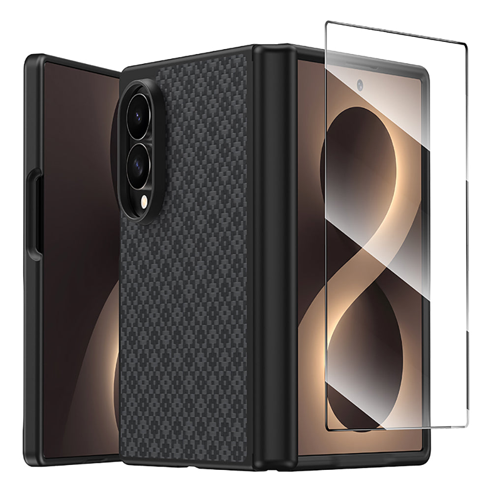 Galaxy Z Fold 8 Benks ArmorPro ArmorGrid Grand Combo Üçlü Aksesuar Seti (Ön Arka Kevlar Karbon Kılıf + Ekran Koruyucu)