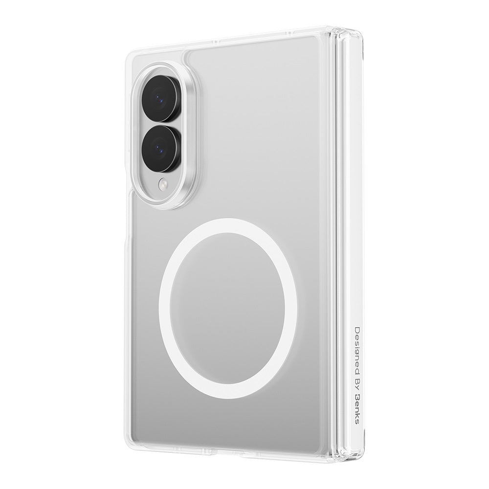 Galaxy Z Fold 8 Benks Crystal Grand Combo Üçlü Aksesuar Seti (Ön Arka Şeffaf Kılıf + Ekran Koruyucu)