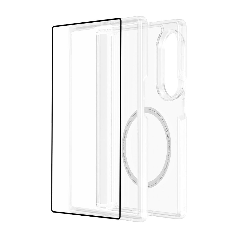 Galaxy Z Fold 8 Benks Crystal Grand Combo Üçlü Aksesuar Seti (Ön Arka Şeffaf Kılıf + Ekran Koruyucu)