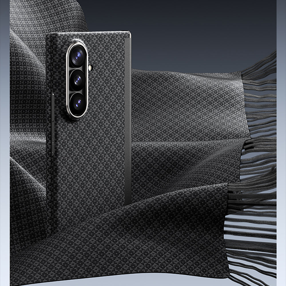 Galaxy Z Fold 8 Ultra Benks ArmorAir ArmorGrid Grand Combo Üçlü Aksesuar Seti (Ön Arka Kevlar Karbon Kılıf + Ekran Koruyucu)