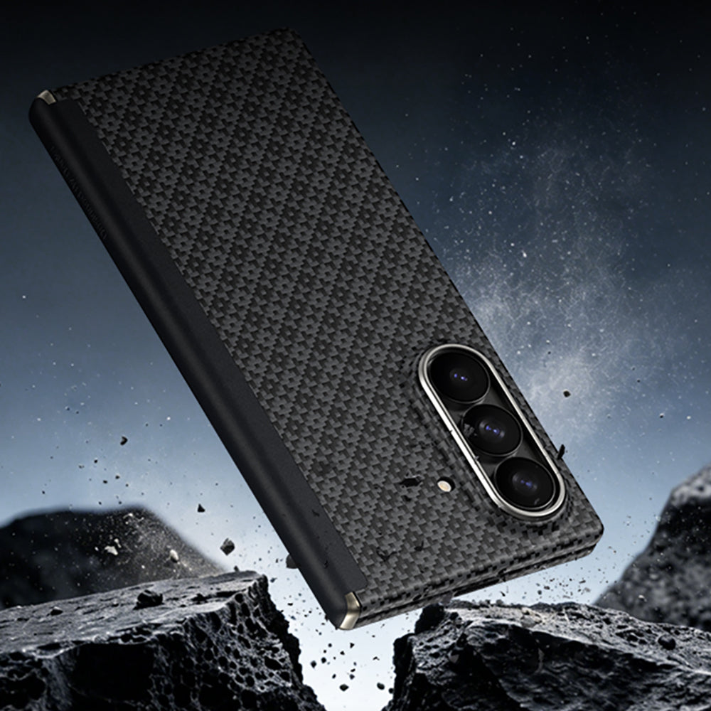 Galaxy Z Fold 8 Ultra Benks ArmorAir ArmorGrid Grand Combo Üçlü Aksesuar Seti (Ön Arka Kevlar Karbon Kılıf + Ekran Koruyucu)