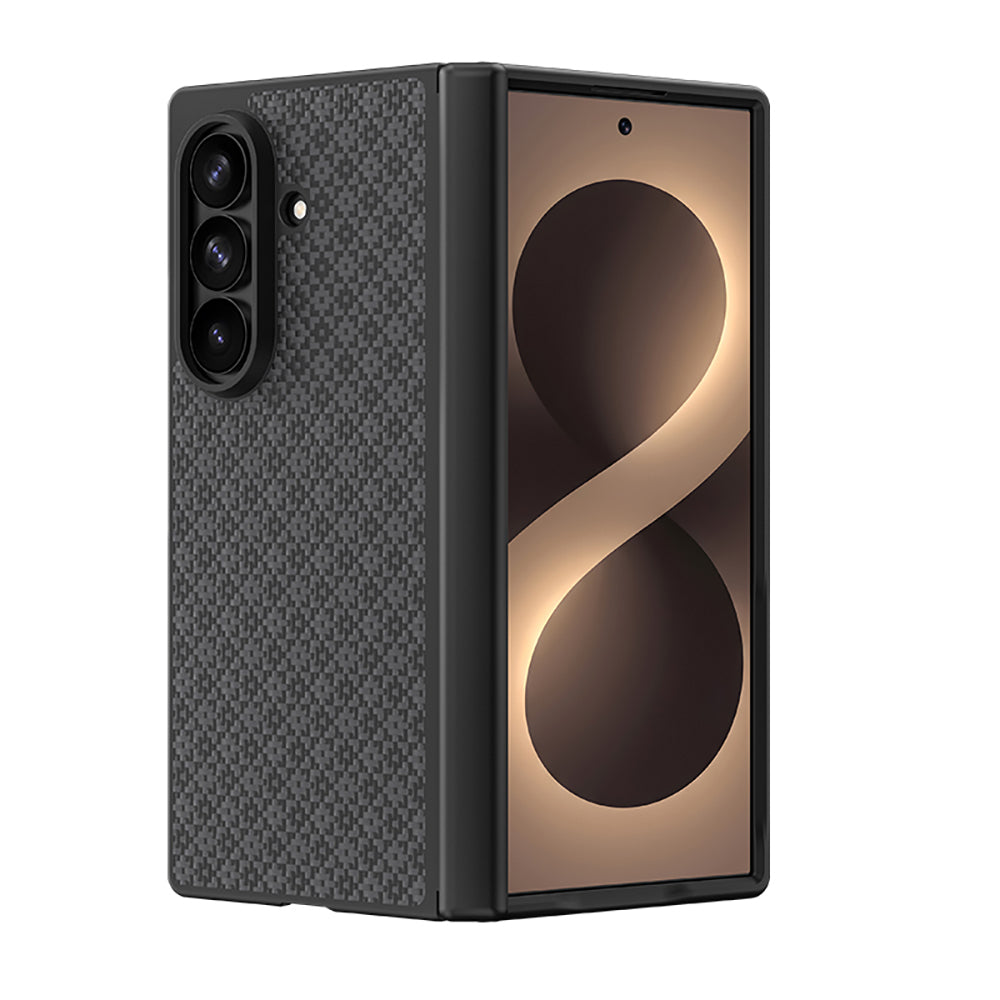 Galaxy Z Fold 8 Ultra Benks ArmorPro ArmorGrid Grand Combo Üçlü Aksesuar Seti (Ön Arka Kevlar Karbon Kılıf + Ekran Koruyucu)