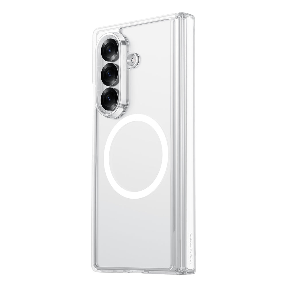 Galaxy Z Fold 8 Ultra Benks Crystal Grand Combo Üçlü Aksesuar Seti (Ön Arka Şeffaf Kılıf + Ekran Koruyucu)