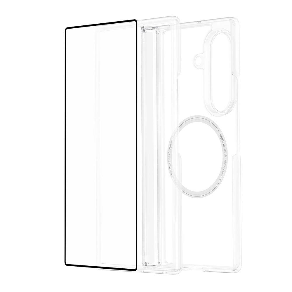 Galaxy Z Fold 8 Ultra Benks Crystal Grand Combo Üçlü Aksesuar Seti (Ön Arka Şeffaf Kılıf + Ekran Koruyucu)
