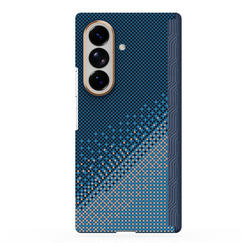 Galaxy Z Fold 8 Ultra Kılıf M-safe Şarj Özellikli Raptic Aramid SkinPro Serenity Serisi Kılıf