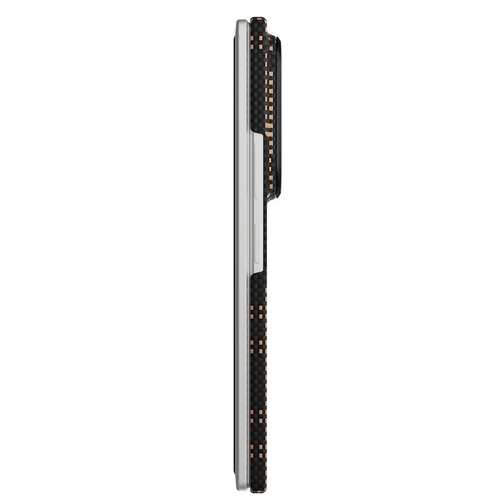 Galaxy Z Fold 8 Ultra Kılıf M-safe Şarj Özellikli Raptic Aramid SkinPro Serisi Karbon Kılıf