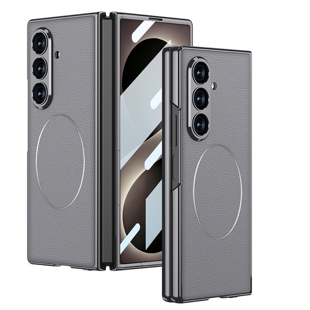 Galaxy Z Fold 8 Ultra Kılıf M-safe Şarj Özellikli Zore Kıpta KPT-10 Sert PC Kılıf