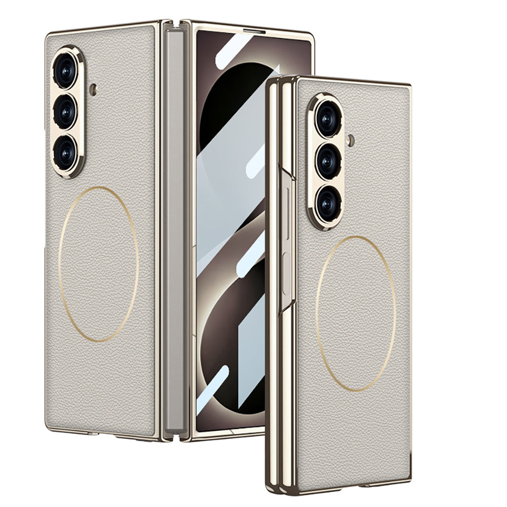 Galaxy Z Fold 8 Ultra Kılıf M-safe Şarj Özellikli Zore Kıpta KPT-10 Sert PC Kılıf