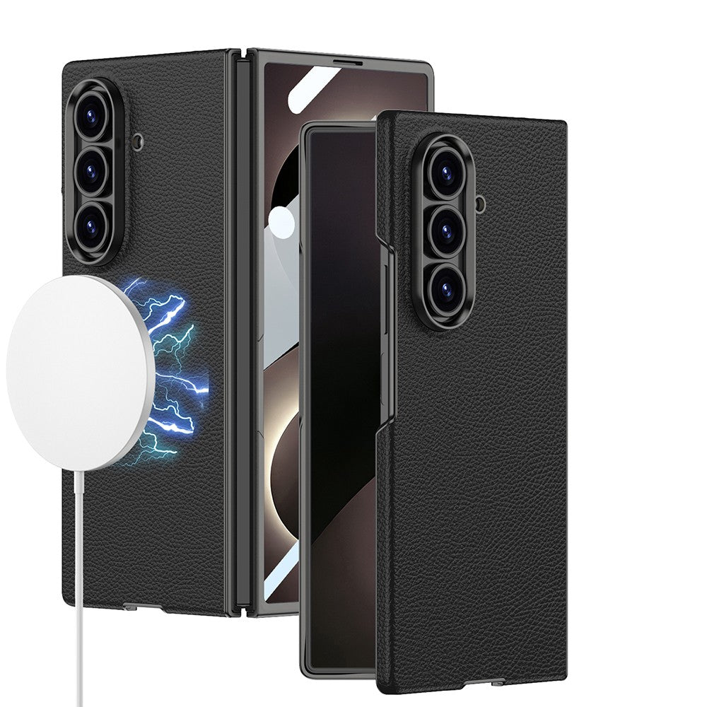 Galaxy Z Fold 8 Ultra Kılıf M-safe Şarj Özellikli Zore Kıpta KPT-12 Sert PC Kılıf