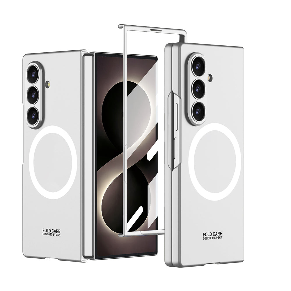 Galaxy Z Fold 8 Ultra Kılıf Wireless Şarj Özellikli Zore Kıpta M-safe Kılıf