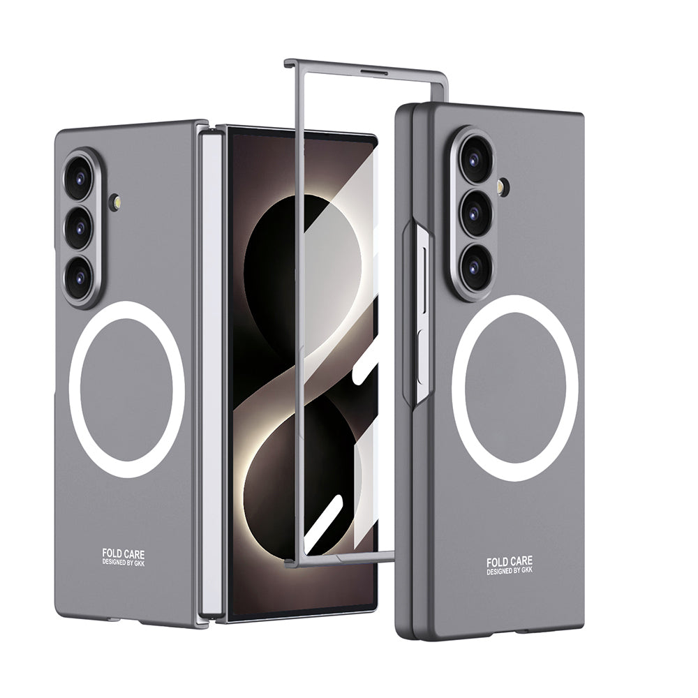 Galaxy Z Fold 8 Ultra Kılıf Wireless Şarj Özellikli Zore Kıpta M-safe Kılıf