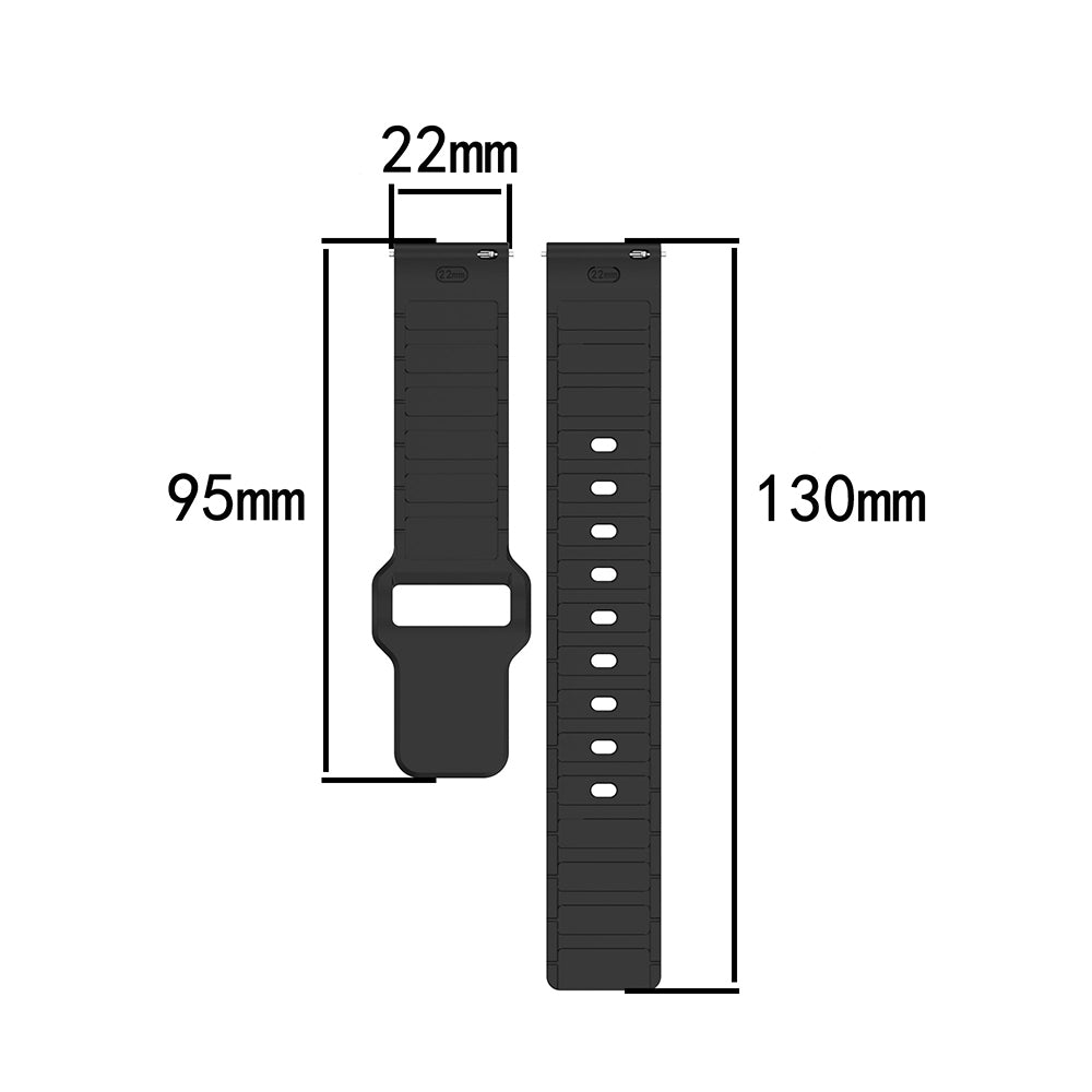 Gear S3 Zore KRD-132 22mm Silikon Kordon Strap Kayış