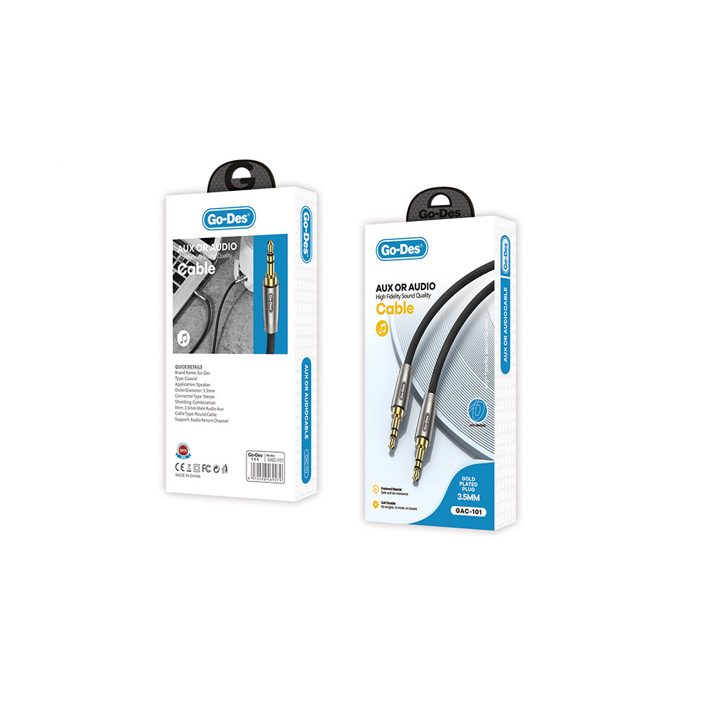 Go Des GAC-101 3.5mm AUX Audio Kablo