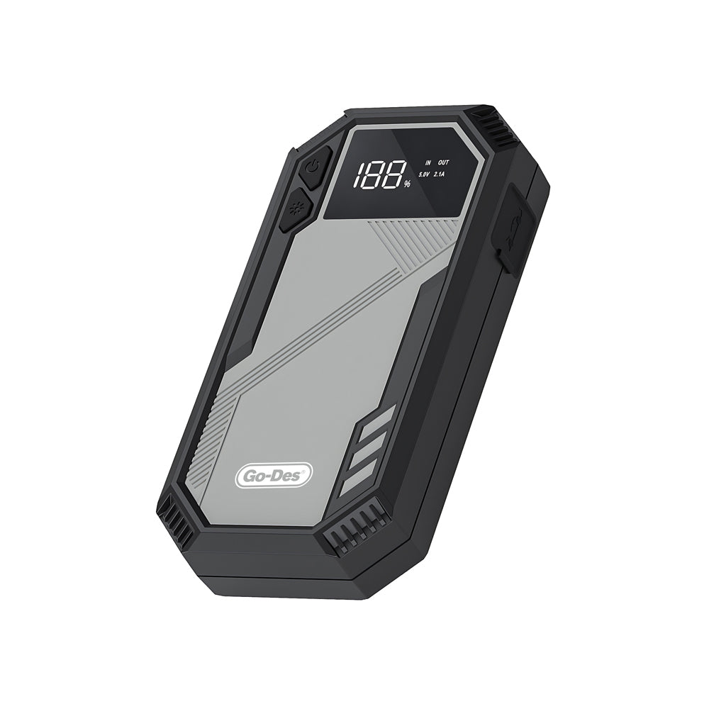 Go Des GD-B635 LED Işıklı Araç Akü Acil Durum Takviye Güç Kaynağı 12V