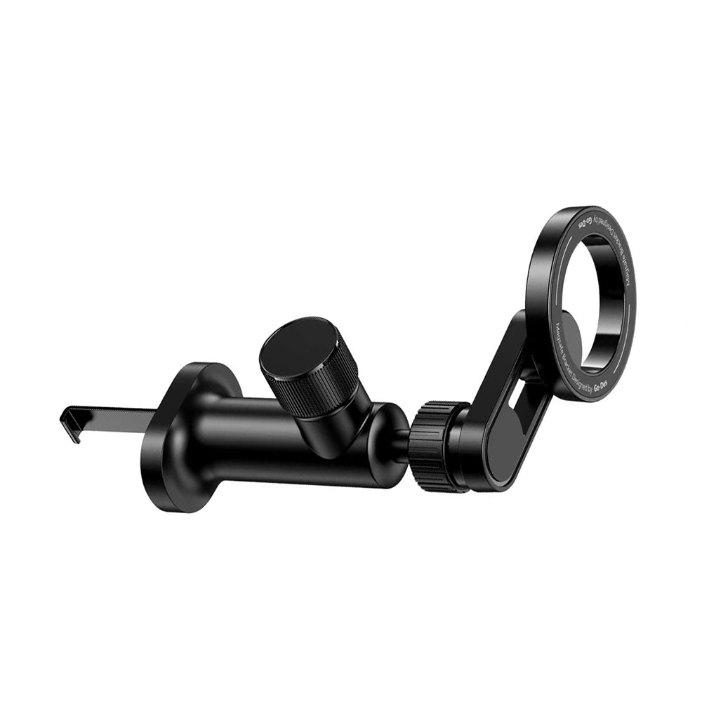 Go Des GD-HD327 Magnetik M-safe Uyumlu 360 Derece Dönebilen Düz Zemin ve Havalandırma Tasarımlı Araç Telefon Tutucu