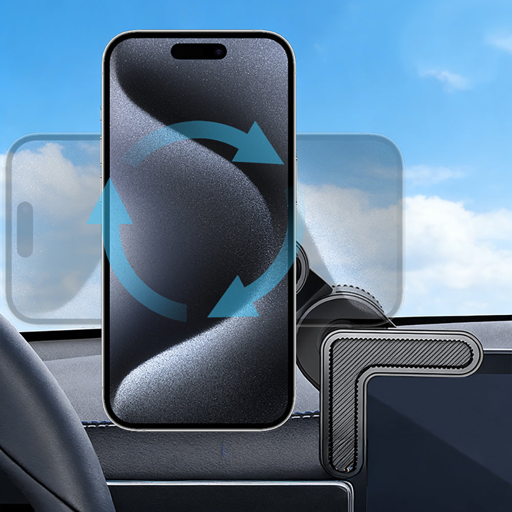 Go Des GD-HD341 V Köşeli Ayarlanabilir Magnetik Araç İçi Telefon Tutucu