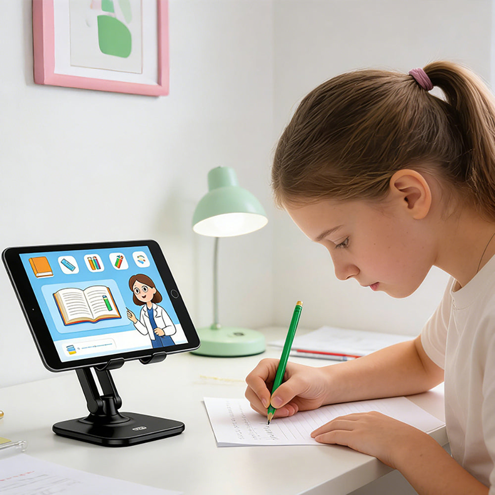 Go Des GD-HD369 Ayarlanabilir Katlanabilir 360 Derece Dönebilen Telefon ve Tablet Standı