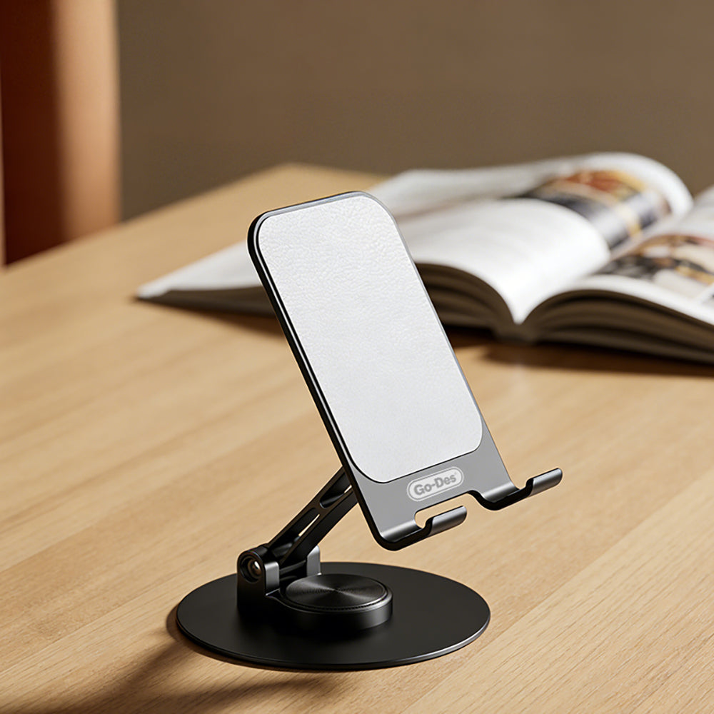 Go Des GD-HD773 Ayarlanabilir Katlanabilir 360 Derece Dönebilen Telefon ve Tablet Standı