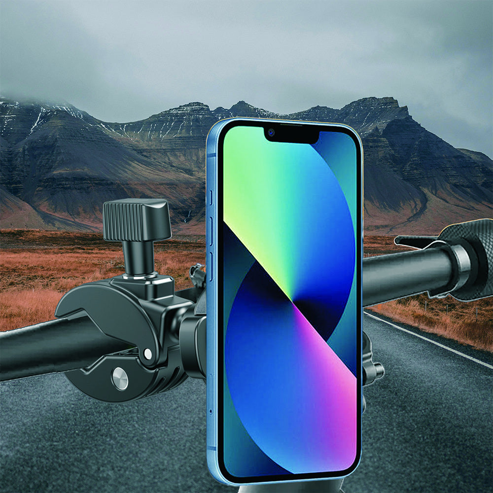 Go Des GD-HD903 Magnetik M-safe Sarsıntı Önleyici Motosiklet ve Bisiklet Telefon Tutucu