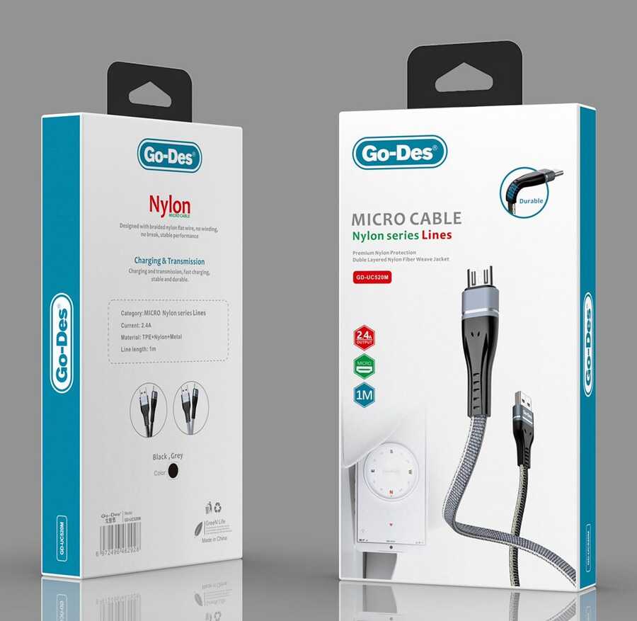 Go Des GD-UC520 Micro Usb Kablo